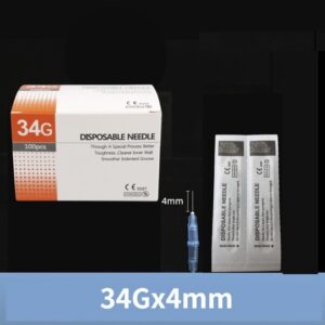 34g 4mm needle 100pcs